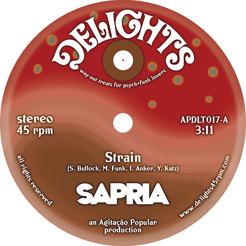 Sapria "Strain/Initiation" (APDLT017) - Limited edition 7''
